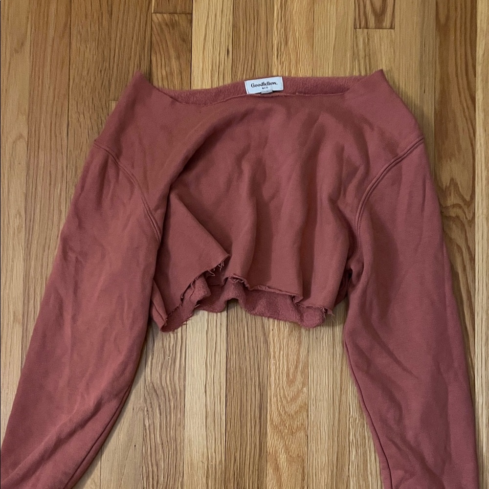 Cropped Target Sweatshirt
